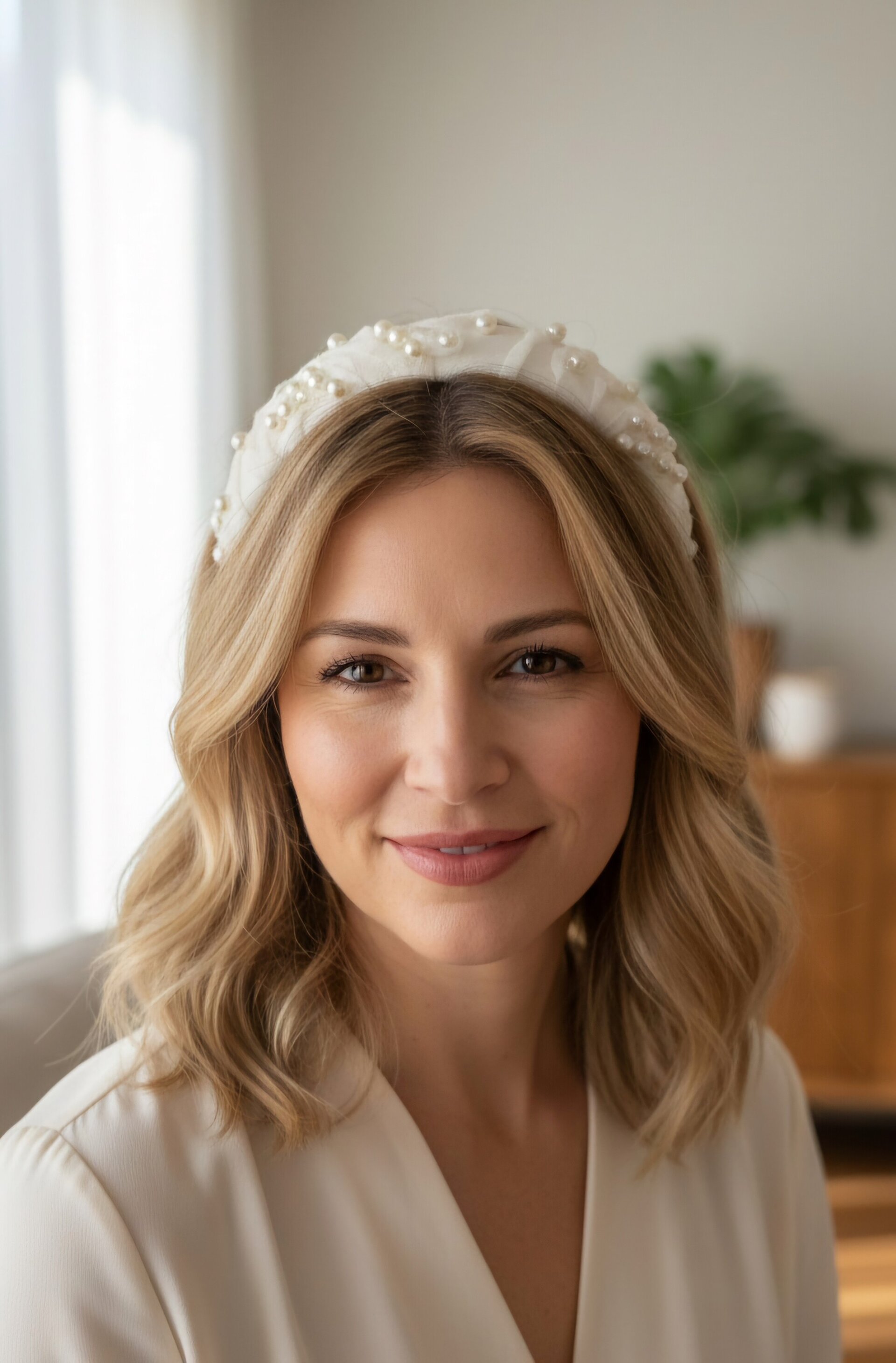 Diadema The White Pearl Halo - 3