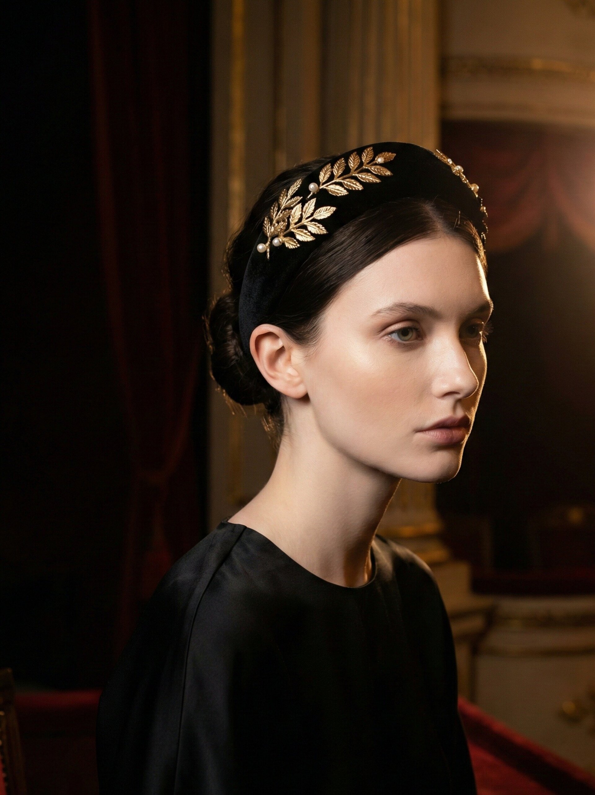 Diadema terciopelo LIVIA - 1