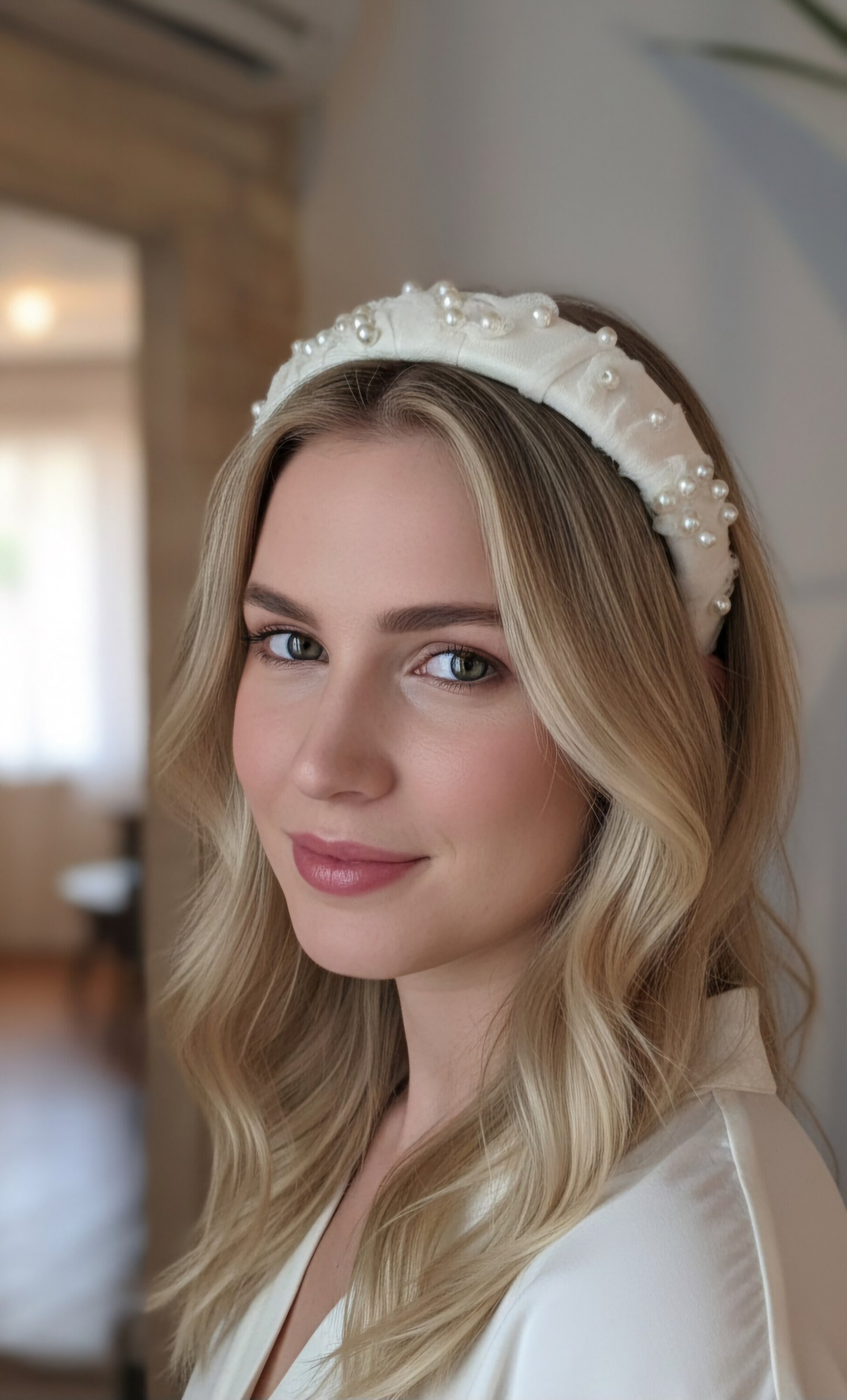 Diadema The White Pearl Halo - 2